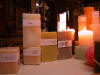 Aroma Therapy Candles of PURE essential oils and NO added fragrance of ANY kind allowed!